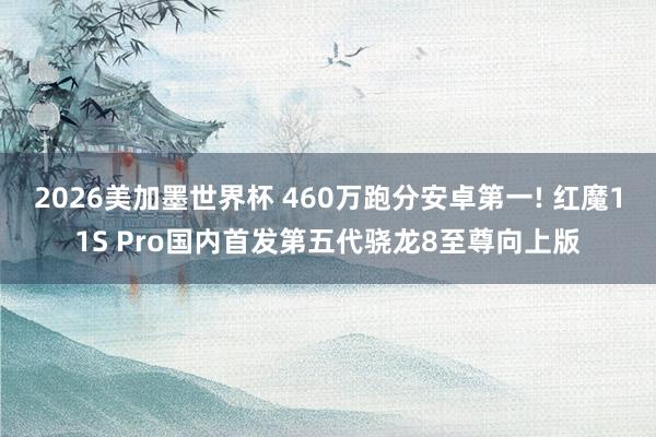 2026美加墨世界杯 460万跑分安卓第一! 红魔11S Pro国内首发第五代骁龙8至尊向上版